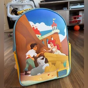 Loungefly Disney The Little Mermaid Ariel & Eric Beach Mini BoxLunch Exclusive